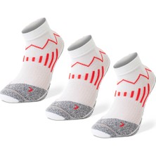Vie Endurance Unisex Uzun Mesafe Maraton Koşu Çorabı 3'lü Paket