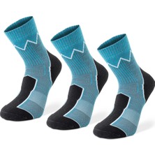 Vie Endurance  Unisex Nefes Alabilen Yürüyüş Çorabı 3'lü Paket