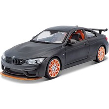 Maisto Bmw M4 Gts 1:24 Gri Model Araba