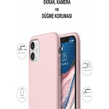 Case World Apple iPhone 7 Silikon Kılıf Altı Kapalı Içi Kadife Lansman Silikon Kılıf Turkuaz