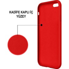 Case World Apple iPhone 7 Silikon Kılıf Altı Kapalı Içi Kadife Lansman Silikon Kılıf Turkuaz