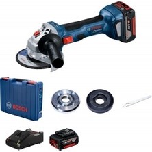 Bosch Gws 180 Li- 18 Volt 4 Amper Tek Batarya 125 mm Akülü TAŞLAMAA