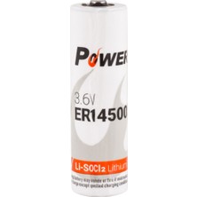 Power-Xtra ER14500 Aa Size 3.6V  Li-Socı2 Lithium Pil Power-Xtra