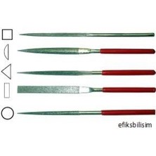 Best Diamond Files 140X3 mm 5'li Eğe Seti