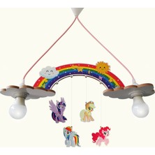 Arya Ahşap Pony Çocuk Odası Aydınlatma