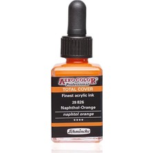 Schmincke Aero Color Akrilik Mürekkep 28ML 826 Naphtol Orange