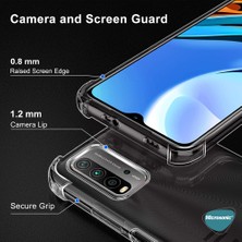 Microsonic Xiaomi Redmi 9t Kılıf Shock Absorbing Şeffaf