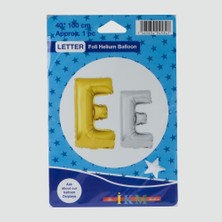 Dnzstore Sarı Renkli 40*100 Harfli Folyo Balon