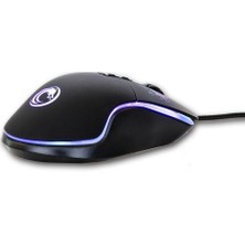 Lunatic Owl 7200 Dpi 7d Sese Duyarlı Rgb Işıklı Makrolu Oyuncu Mouse