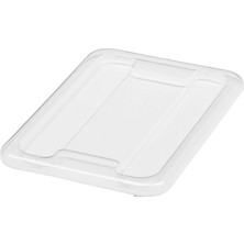 IKEA Samla Şeffaf Saklama Kabı Kapağı 28X20 Cm