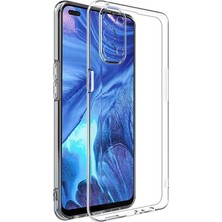Smcase Oppo Reno5 5g Kılıf Kamera Korumalı Şeffaf Silikon Renksiz