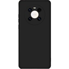 Smcase Huawei Mate 40 Pro Kılıf Mat Soft Kamera Koruma Premier Silikon Siyah