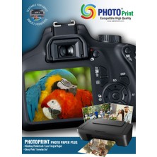 Photo Printhp Color Laserjet Pro Mfp M274N Için 50 Adet A4 Parlak Kuşe Kağıt 130 Gram ( Laser Yazıcılar Için)