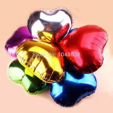 Profisher Folyo Balon Kırmızı Kalp Parti Süsleme Doğumgünü