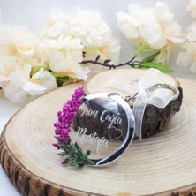 Hayaller Dükkanı 30 Adet 2019 Model Şeffaf Pleksi Anahtarlık Düğün Lik