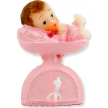 Hayaller Dükkanı 20 Adet Bebek Tartılıyor Pembe Pk1