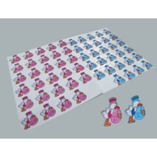 Hayaller Dükkanı Sticker Bebek Leylekli Mavi Pk:30