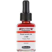 Schmincke Aero Color Akrilik Mürekkep 28 ml 030 Poppy Red