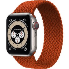 Loges Apple Watch 2 3 4 5 Se Uyumlu 42 mm - 44 mm Elastik Loop Örgü Kordon