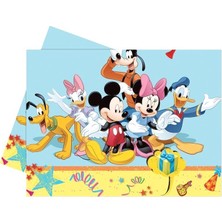 Balonevi Mickey Mause ve Arkadaşları Masa Örtüsü