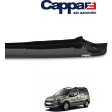 Cappafe Peugeot Partner Arka Tampon Eşiği Koruma Akrilik Abs Parlak Siyah 2009-2015