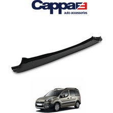 Cappafe Peugeot Partner Arka Tampon Eşiği Koruma Akrilik Abs Parlak Siyah 2009-2015