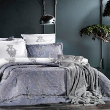 Zebra Casa Meghan Mavi Trikolu Çeyiz Seti