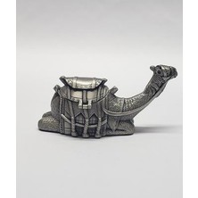 Mrç Dekoratif Deve Tasarım Metal Bronz Mücevher Kutusu Biblo