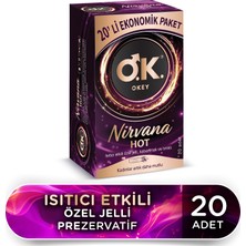 Okey Nirvana Hot 20'li Ekonomik Prezervatif