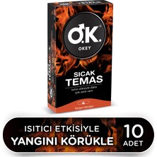 Okey Sıcak Temas Prezervatif 10'lu