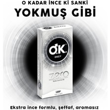 Okey Zero Ekstra İnce Formlu Prezervatif 10'lu