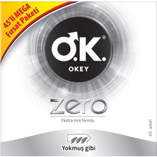 Okey Zero 45'li Prezervatif Avantaj Paketi