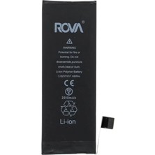 Rova Apple iPhone 5 Batarya Yüksek Kapasite Pil 2010 Mah