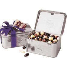Elit Çikolata Gourmet Collection Draje 1924 Gümüş Kutu 400g