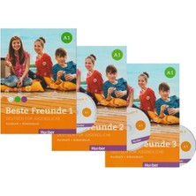 Hueber Beste Freunde A1 Set - 3 Kitap Takım