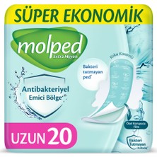 Molped Extra Hijyen Hijyenik Ped Uzun 20 Adet