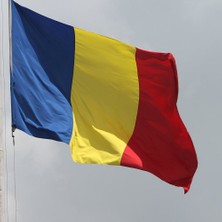 Fors Bayrak Romanya Gönder Bayrağı Raşel Kumaş 100 x 150 cm