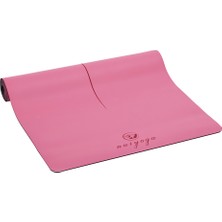 Nui Yoga %100 Doğal Kaydırmaz 5 mm Pembe Yoga & Pilates Matı