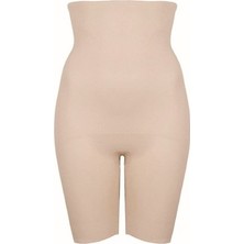 Magic Form 9900 Yüksel Bel Paçalı Korse - Ten