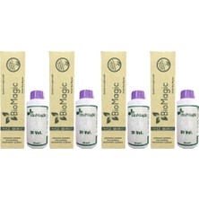 BioMagic Organik Amonyaksız Saç Boyası (Kristal Sarısı-11.21)+Oksidan (4 Adet)