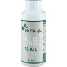 BioMagic Organik Amonyaksız Saç Boyası (Kumral Bakır-77.76)+Oksidan (4 Adet)