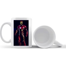 reklambaskımerkezi  Marvel Demir Adam Iron Man Baskılı Kupa Bardak