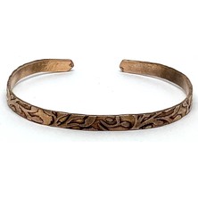 Armas Store Ince Desenli Bakır Bileklik
