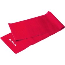Delta Pilates Bandı Tam Sert 120 x 15 Cm Egzersiz Direnç Lastiği (Uç Kısmı Açık)