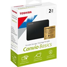 Toshiba Canvio Basic 2.5" 2TB USB 3.2 Gen1 Harici Harddisk
