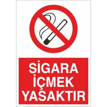Okularenkkat Sigara Içmek Yasaktır Ikaz Levhası