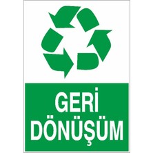 Okularenkkat Geri Dönüşüm Uyarı Levhası