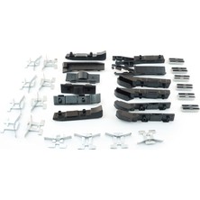 Bross Otomotiv BSR601 Nissan Qashqai 2 J11 Için Panoramic Sunroof Tavan Perde 36 Parça Tamir Takımı 9000004218