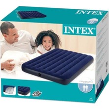 Intex Çift Kişilik Şişme Yatak Klasik Dura-Beam 137X191X25 cm