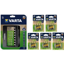 Varta Multi Plus 8li Şarj Cihazı + 20*2100 Mah Aa Şarjlı Pil